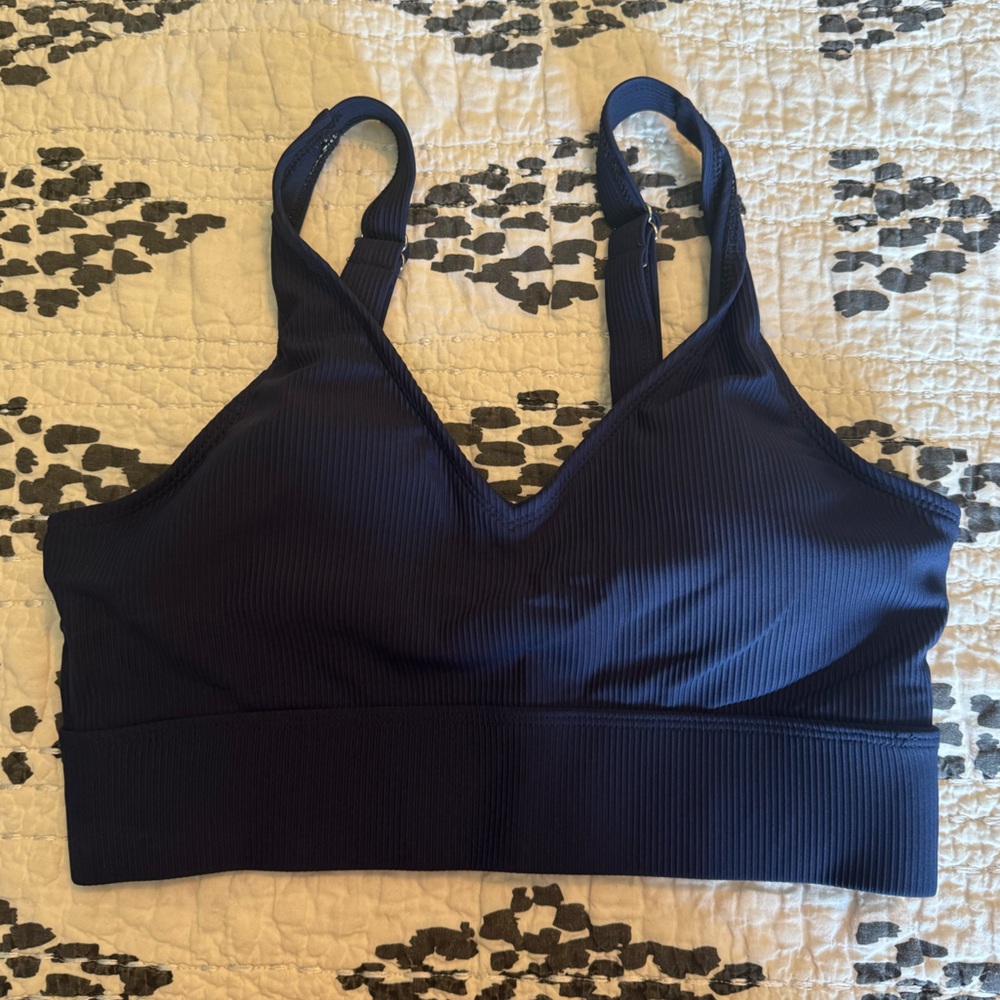 Mack and Mal- ribbed bikini top and full coverage high waisted bottom